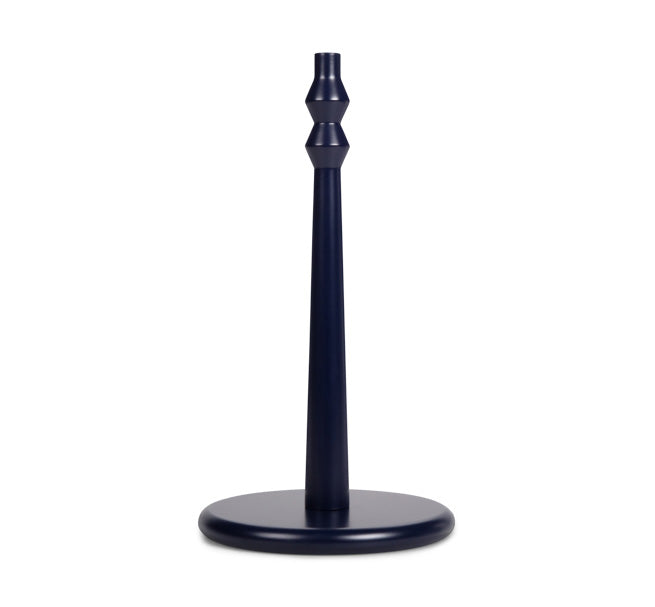 Wooden Kitchen Roll Holder in Midnight Blue – British Colour Standard
