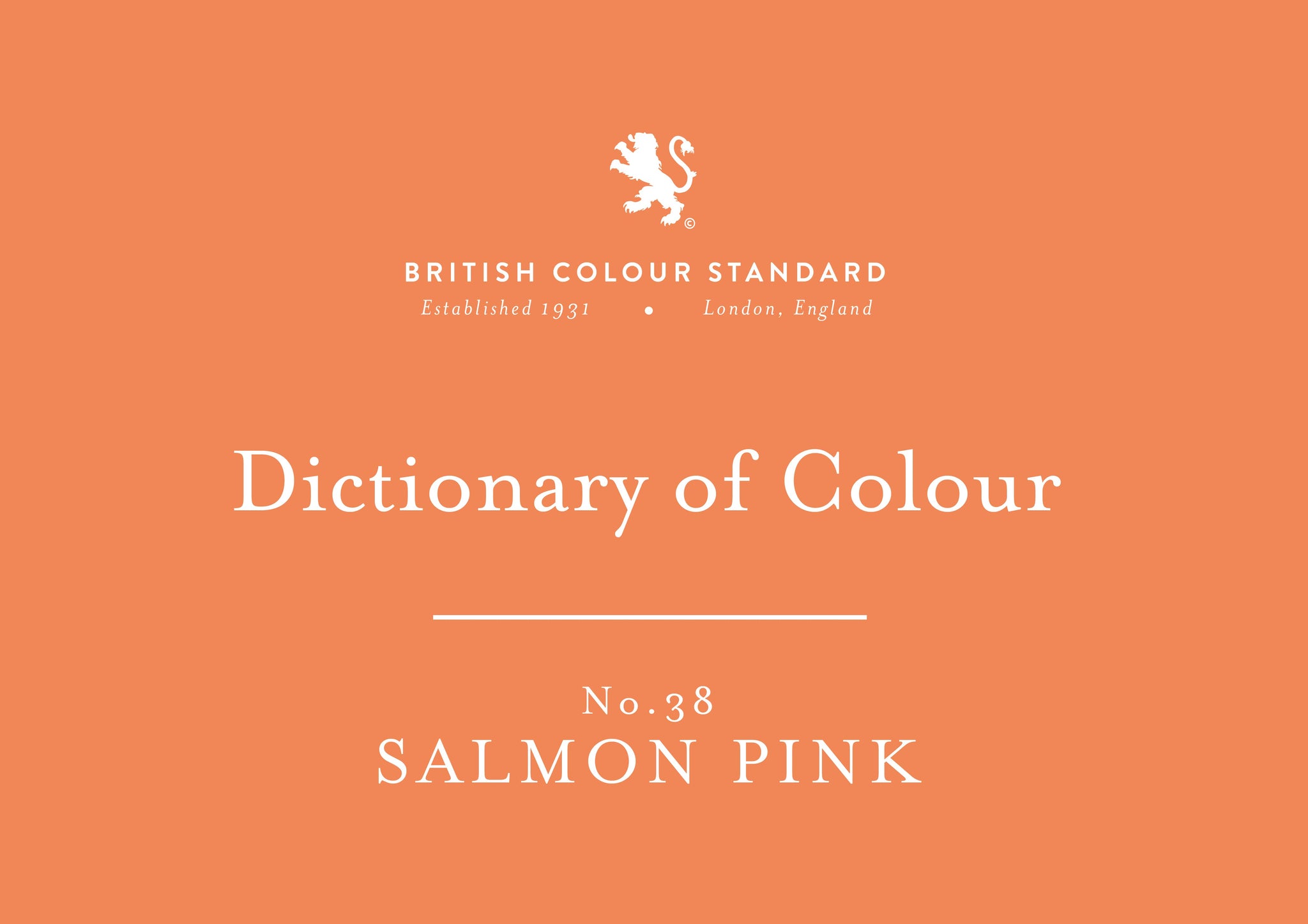 SALMON PINK - No.38