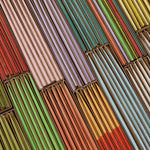 BRITISH COLOUR STANDARD - Thin Taper Candles - Two-Tone in Pistachio and Eau De Nil