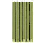 BRITISH COLOUR STANDARD - 25cm / 10'' H Olive Green Eco Dinner Candles, 25 per pack