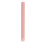 BRITISH COLOUR STANDARD - 25cm / 10'' H Old Rose Eco Dinner Candles, 25 per pack