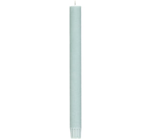 BRITISH COLOUR STANDARD - 25cm / 10'' H Opaline Green Eco Dinner Candles, 25 per pack