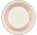 Old Rose Glass Tableware Set Offer - 6 x Dinner Plates, 6 x Side Plates, 6 x Bowls