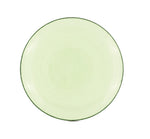 Malachite Green Glass Tableware Set Offer - 6 x Dinner Plates, 6 x Side Plates, 6 x Bowls