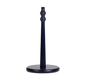 Wooden Kitchen Roll Holder in Midnight Blue