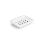 BRITISH COLOUR STANDARD - Enamel Soap Dish in Bright White