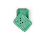 BRITISH COLOUR STANDARD - Enamel Soap Dish in Tropic Turquoise
