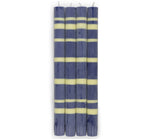 BRITISH COLOUR STANDARD - 25cm / 10'' H  - Striped  - Midnight and Jasmine Eco Dinner Candles, Gift Box of 4