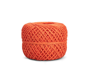 Jute Twine Ball in Spanish Orange