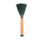 Seagrass Brush in Orange Flame & Forest Green