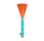 Seagrass Brush in Nanking Blue & Marigold