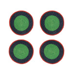 BRITISH COLOUR STANDARD Seagrass Placemat 12.25" in Midnight Blue / Beryl Green