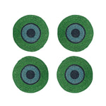 BRITISH COLOUR STANDARD Seagrass Placemat 12.25" in Beryl Green / Midnight Blue