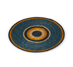 BRITISH COLOUR STANDARD Seagrass Placemat 12.25" in Pompadour / Midnight Blue