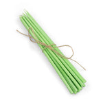 BRITISH COLOUR STANDARD - Thin Taper Candles - Grass Green