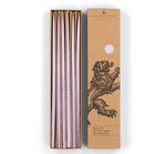 BRITISH COLOUR STANDARD - Thin Taper Candles - Verbena Mauve