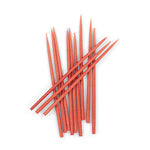 BRITISH COLOUR STANDARD - Thin Taper Candles - Guardsman Red