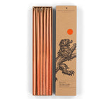 BRITISH COLOUR STANDARD - Thin Taper Candles - Rust