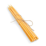 BRITISH COLOUR STANDARD - Thin Taper Candles - Saffron