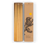 BRITISH COLOUR STANDARD - Thin Taper Candles - Saffron
