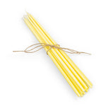 BRITISH COLOUR STANDARD - Thin Taper Candles - Primrose Yellow