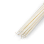 BRITISH COLOUR STANDARD - Thin Taper Candles - Pearl White