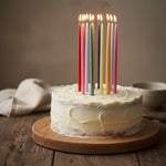 BRITISH COLOUR STANDARD - Thin Taper Candles - Rainbow