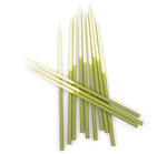 BRITISH COLOUR STANDARD - Thin Taper Candles - Two-Tone in Pistachio and Eau De Nil