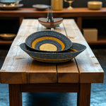 BRITISH COLOUR STANDARD Seagrass Large Bowl - Pompadour Blue / Tuscan / Midnight