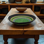 BRITISH COLOUR STANDARD Seagrass Large Bowl - Beryl Green / Midnight Blue / Turquoise