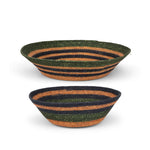 BRITISH COLOUR STANDARD Seagrass Small Bowl - Olive Green / Old Rose
