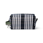 BRITISH COLOUR STANDARD - Eco Woven Wash Bag in Jet and Grass Green