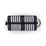 BRITISH COLOUR STANDARD - Eco Woven Wash Bag in Jet and Grass Green