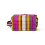 BRITISH COLOUR STANDARD - Eco Woven Wash Bag in Indian Yellow and Magenta