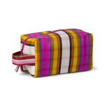 BRITISH COLOUR STANDARD - Eco Woven Wash Bag in Indian Yellow and Magenta