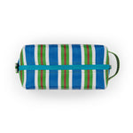 BRITISH COLOUR STANDARD - Eco Woven Wash Bag in Medici Blue and Grass Green