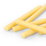 BRITISH COLOUR STANDARD - 25cm / 10'' H  - Champagne Eco Dinner Candles, Gift Box of 6