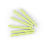 BRITISH COLOUR STANDARD - 25cm / 10'' H  - Chartreuse Green Eco Dinner Candles, Gift Box of 6