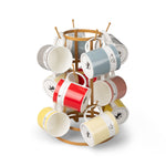 BRITISH COLOUR STANDARD Khaki - Mug Tree for 12 Mugs