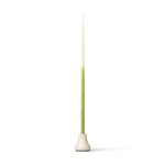 BRITISH COLOUR STANDARD Thin Taper Candleholder in Pearl White  - Set of 6