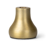 BRITISH COLOUR STANDARD Thin Taper Candleholder in Old Gold - Set of 6