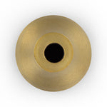 BRITISH COLOUR STANDARD Thin Taper Candleholder in Old Gold - Set of 6