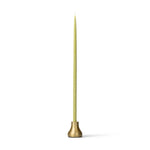 BRITISH COLOUR STANDARD Thin Taper Candleholder in Old Gold - Set of 6