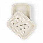 BRITISH COLOUR STANDARD - Enamel Soap Dish in Stone White