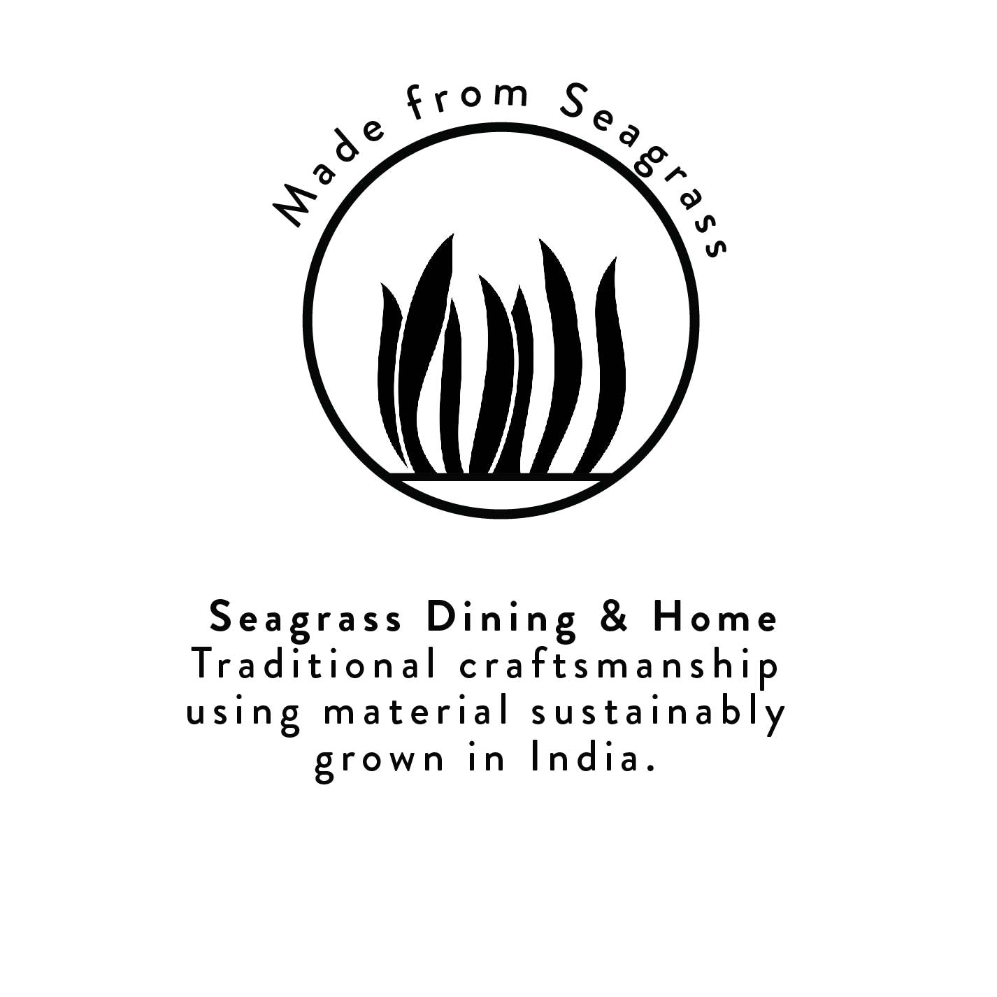 BRITISH COLOUR STANDARD Seagrass Coaster, 4.5" D - Midnight Blue / Tuscan Yellow