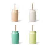 BRITISH COLOUR STANDARD Enamel Toliet Brush Holder & Brush in Tropic Turquoise