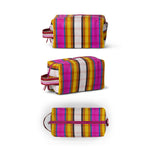 BRITISH COLOUR STANDARD - Eco Woven Wash Bag in Indian Yellow and Magenta