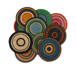 BRITISH COLOUR STANDARD Seagrass Placemat 12.25"  in Beryl Green / Midnight Blue / Tropic Turquoise