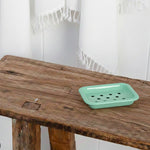 BRITISH COLOUR STANDARD - Enamel Soap Dish in Tropic Turquoise
