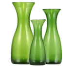 BRITISH COLOUR STANDARD - 26.5cm H / 10.4'' Apple Green Handmade Glass Carafe 1 Litre / 1 Quart